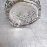 Ancienne bouteille en verre soufflé, 19è