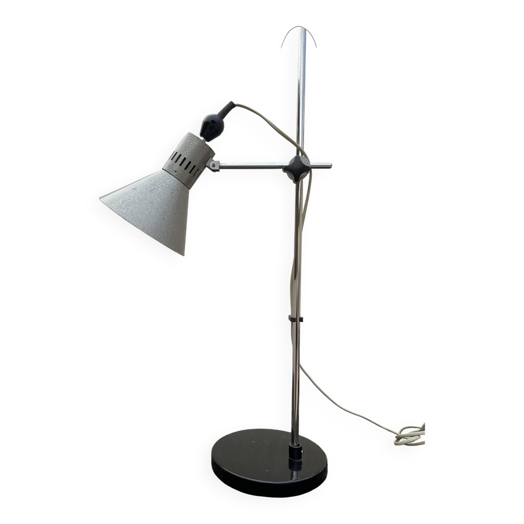 Lampe De Bureau Industriel Vintage Des Années 1960 - Ancienne Lampe D'atelier
