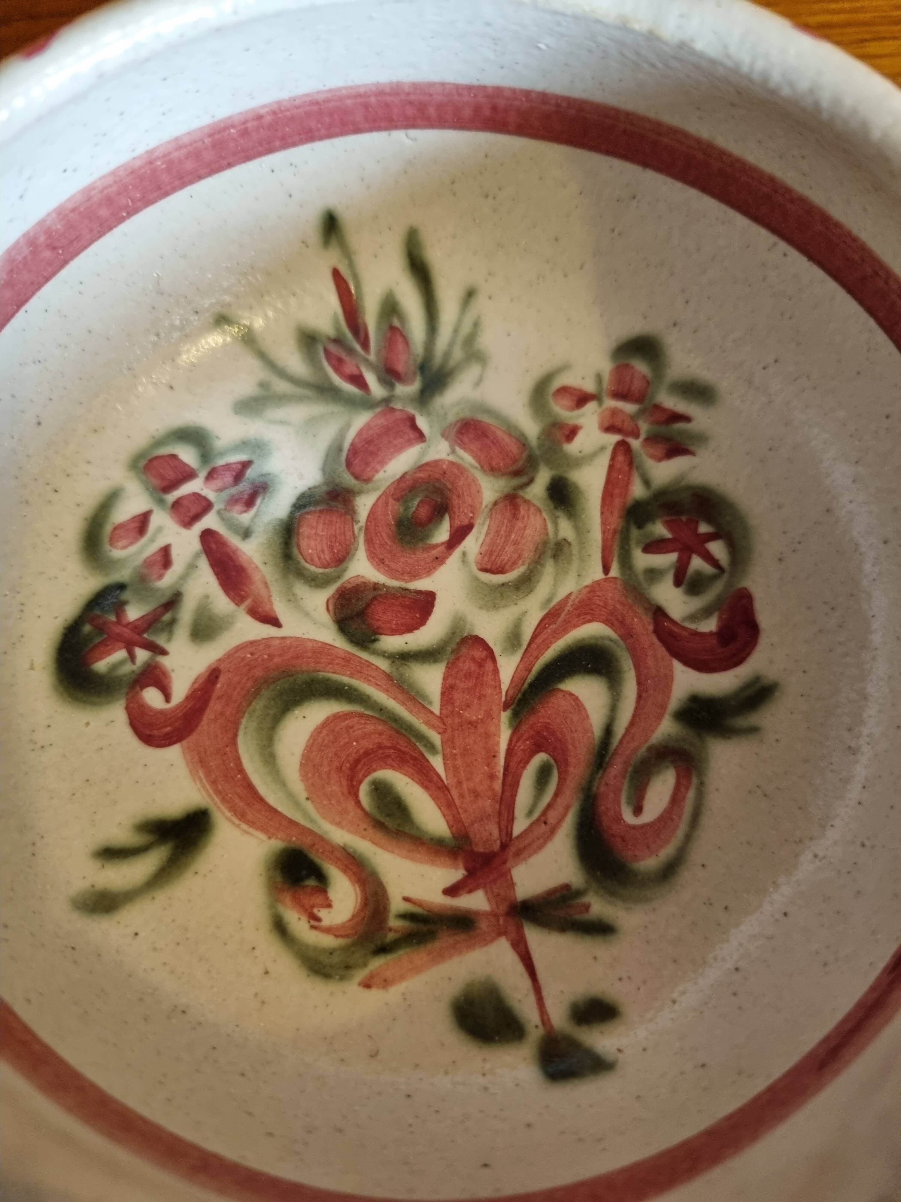 Poêlon rose Keraluc P09 Quimper Bretagne