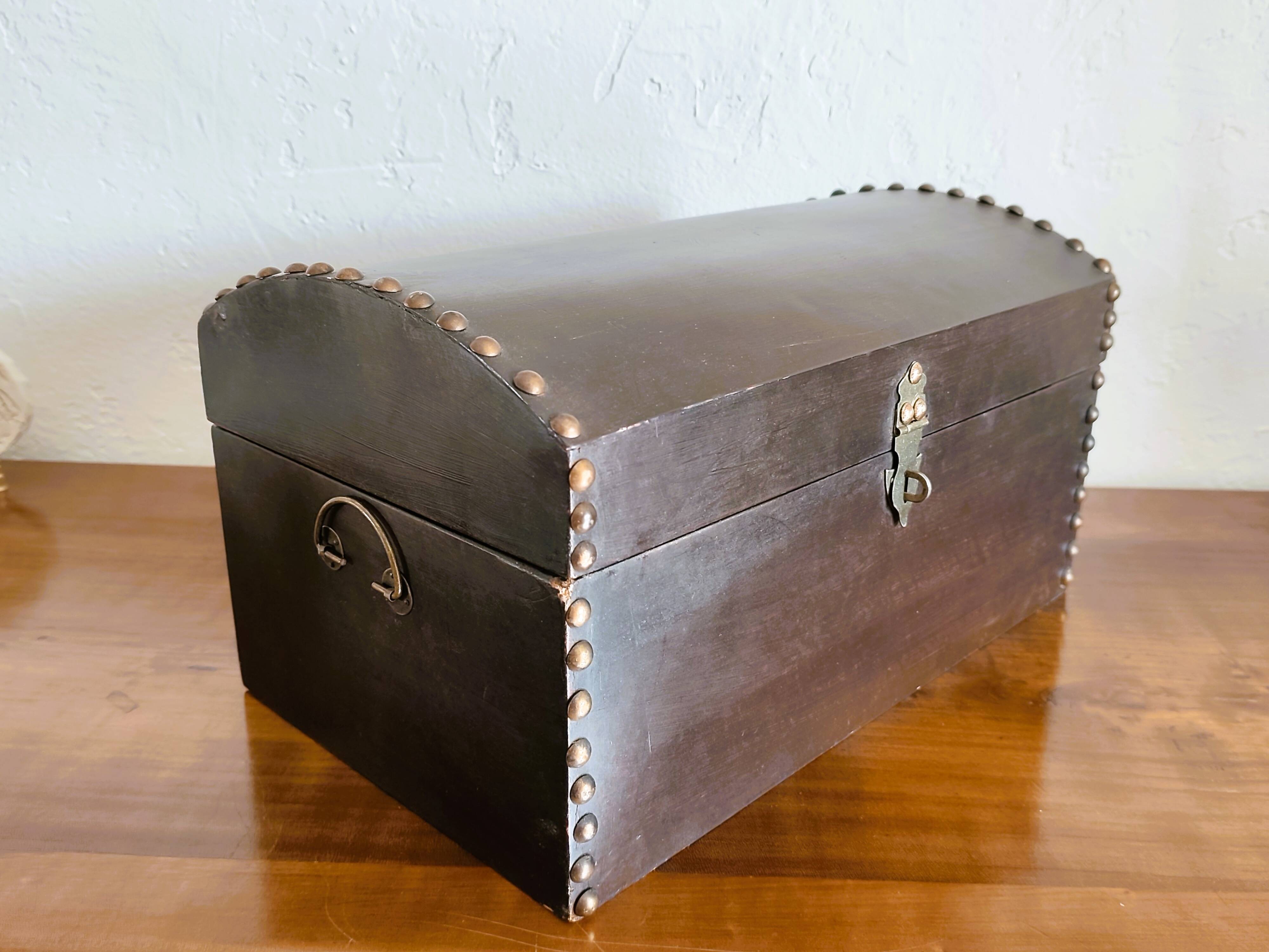 Small wooden chest