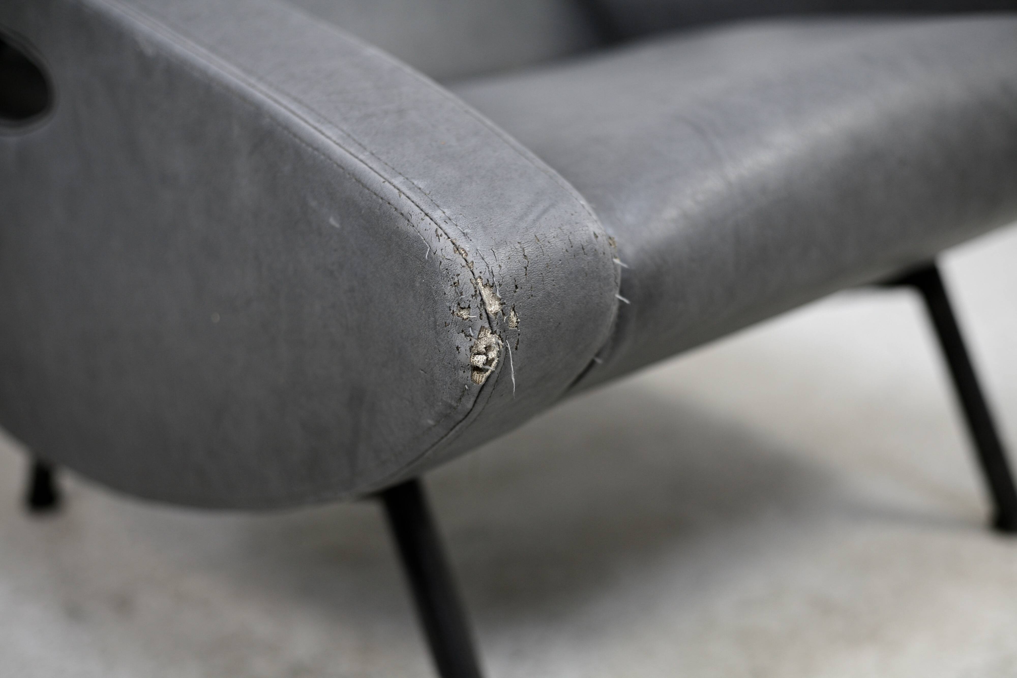 Vintage armchair by François Letourneur, Mourra edition, France, circa 1955