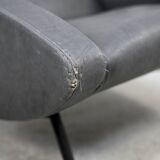 Vintage armchair by François Letourneur, Mourra edition, France, circa 1955