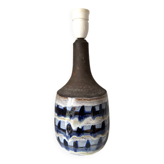 JETTE HELLERØE TABLE LAMP lamp foot, danish vintage, studio ceramic