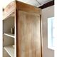 Vintage bookcase cabinet