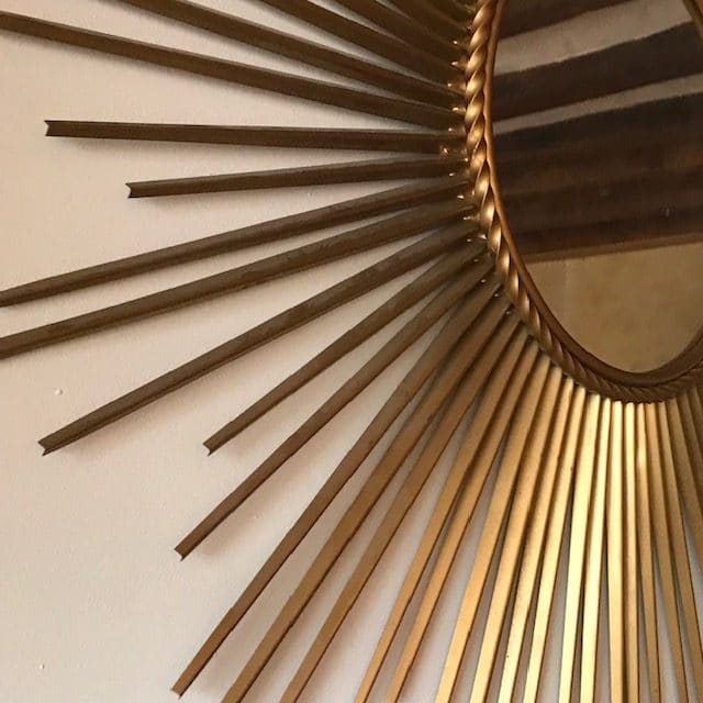 Sun mirror 83x83cm