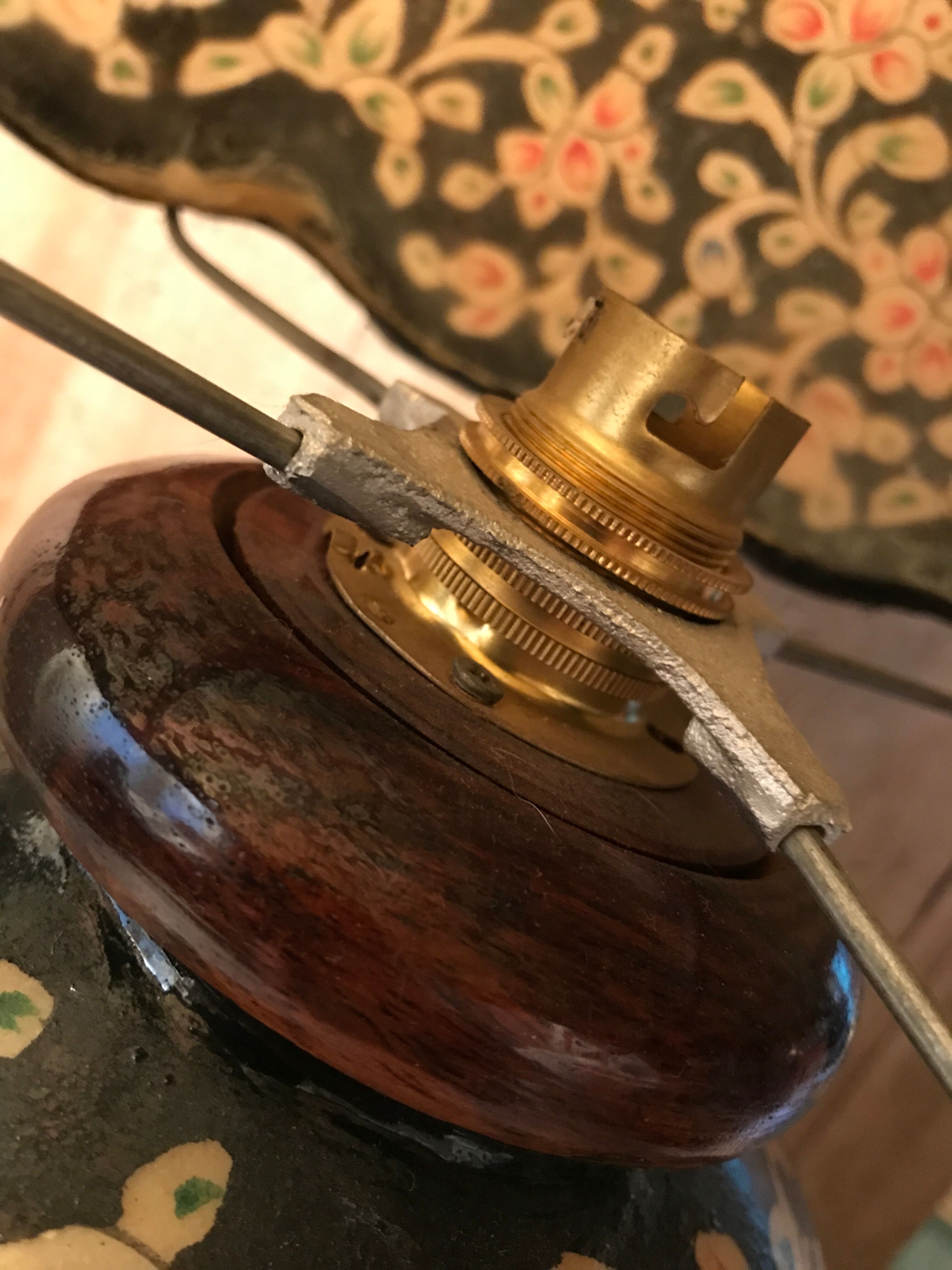 Vintage lamp from Pakistan