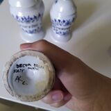 Batch of Delft aphoticaria pots