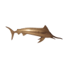 Brass or bronze fish swordfish