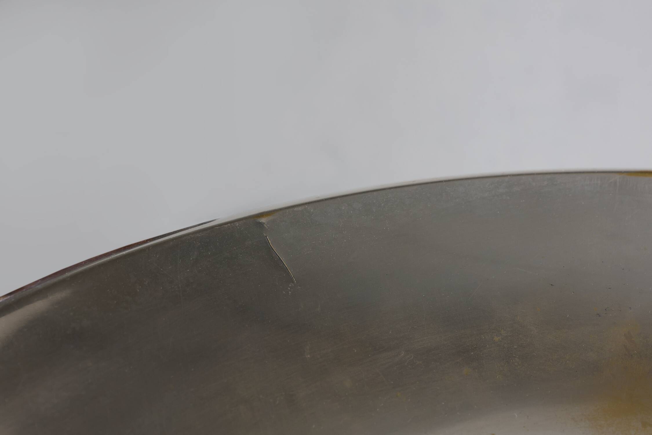 Large antique silver-plated bowl / etagère, France ca. 1900