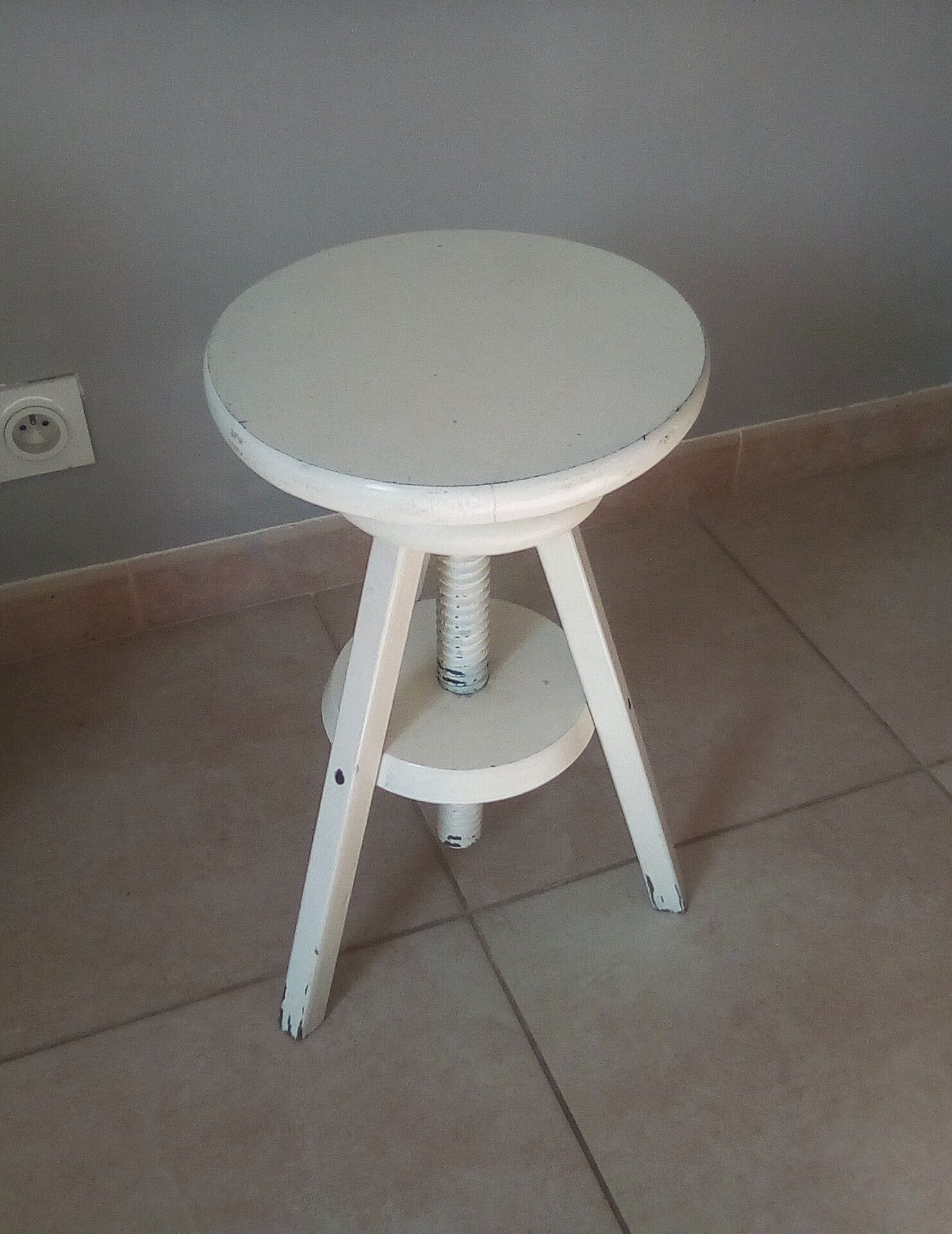 Vintage architect's stool