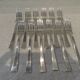 12 Christofle Concorde silver plated dessert forks, 17cm