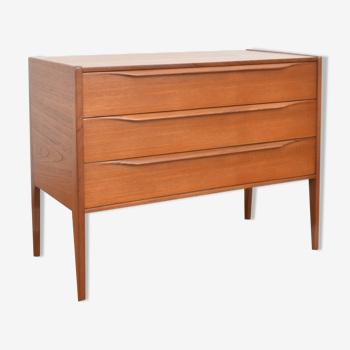 Danish Teak Chest of Drawers by Kai Kristiansen for Aksel Kjersgaard