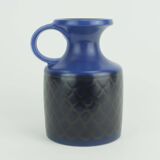 1970s ceramic vase keruska "azur" decor model 101 handmade germany