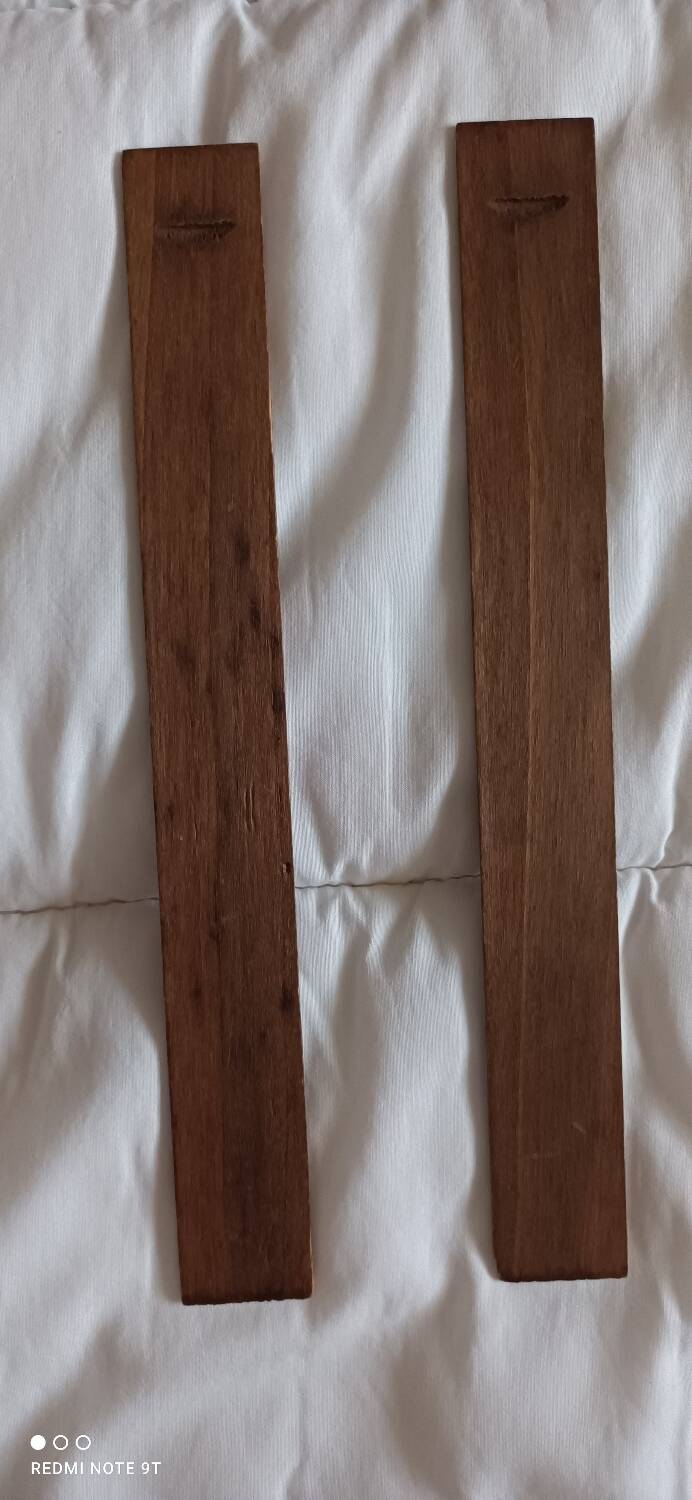 Wooden game of checkers and goose