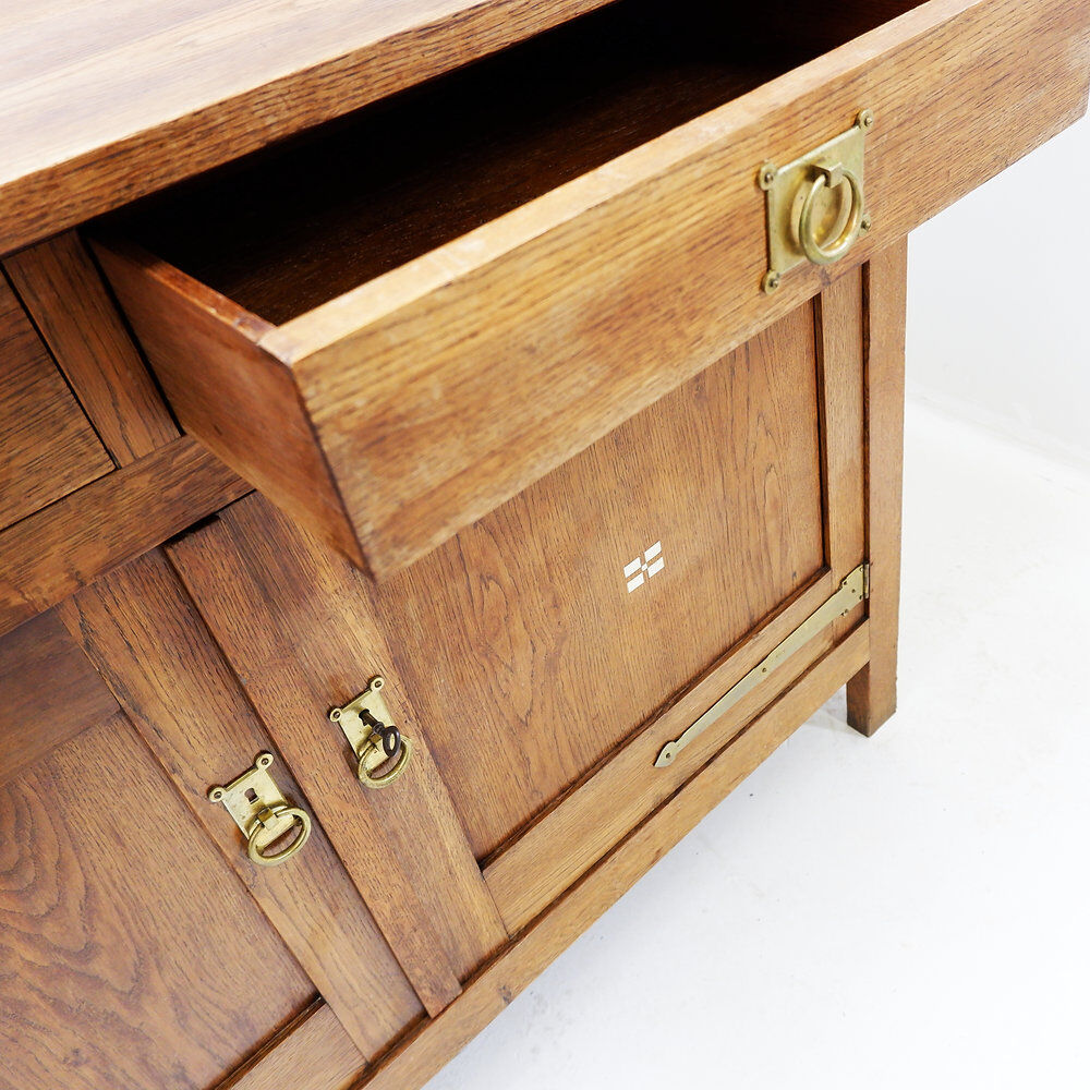 20th-century antique buffet in Art Nouveau style