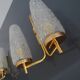 Vintage Glass Wall Light