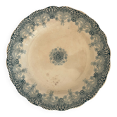 Old ironstone plate from Choisy-le-Roi, Hte Boulenger and Co.