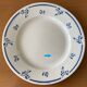 6 assiettes plates anciennes en faïence de SARREGUEMINES