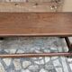 Old Burmese teak bench