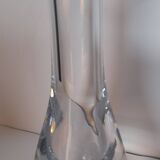 Vase soliflore en cristal à col tronqué Baccarat