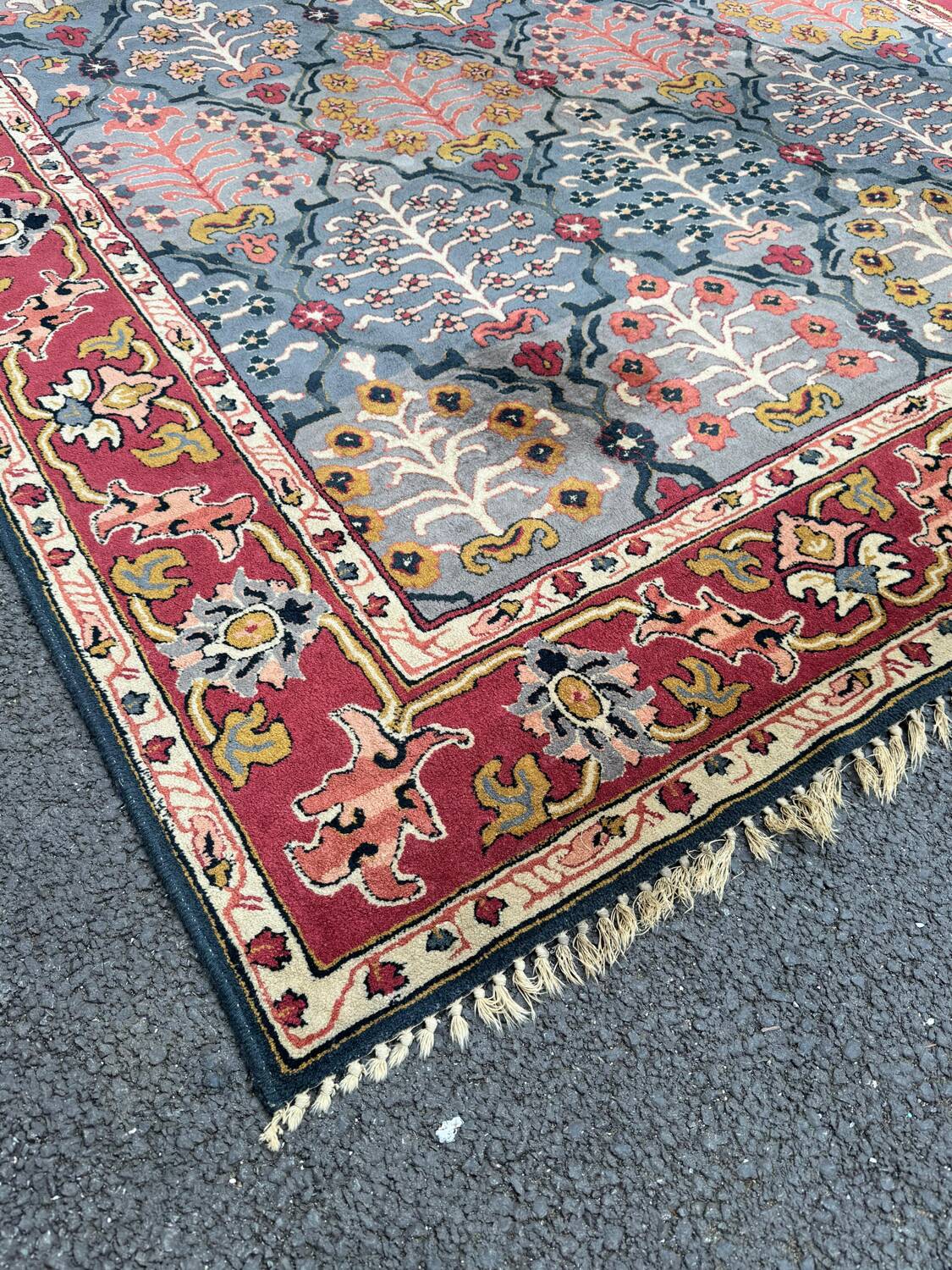 Tapis vintage Tetex Kirman – 295 x 196 cm