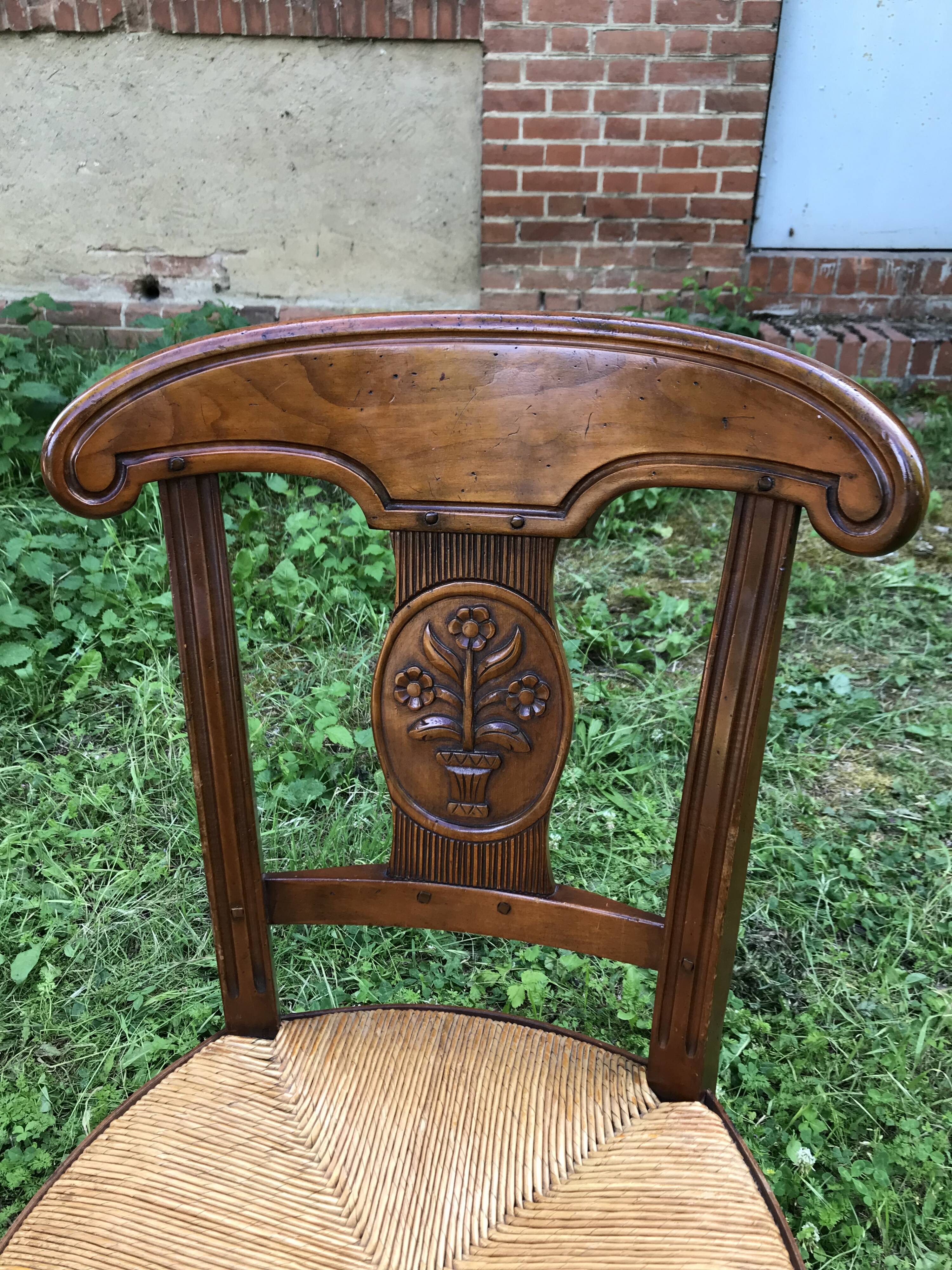 6 chairs mulched Louis Philippe