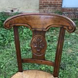 6 chairs mulched Louis Philippe
