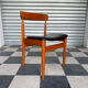 Lot de 4 chaises danoises en teck