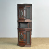 Swedish Farmhouse Corner Cabinet, 1817