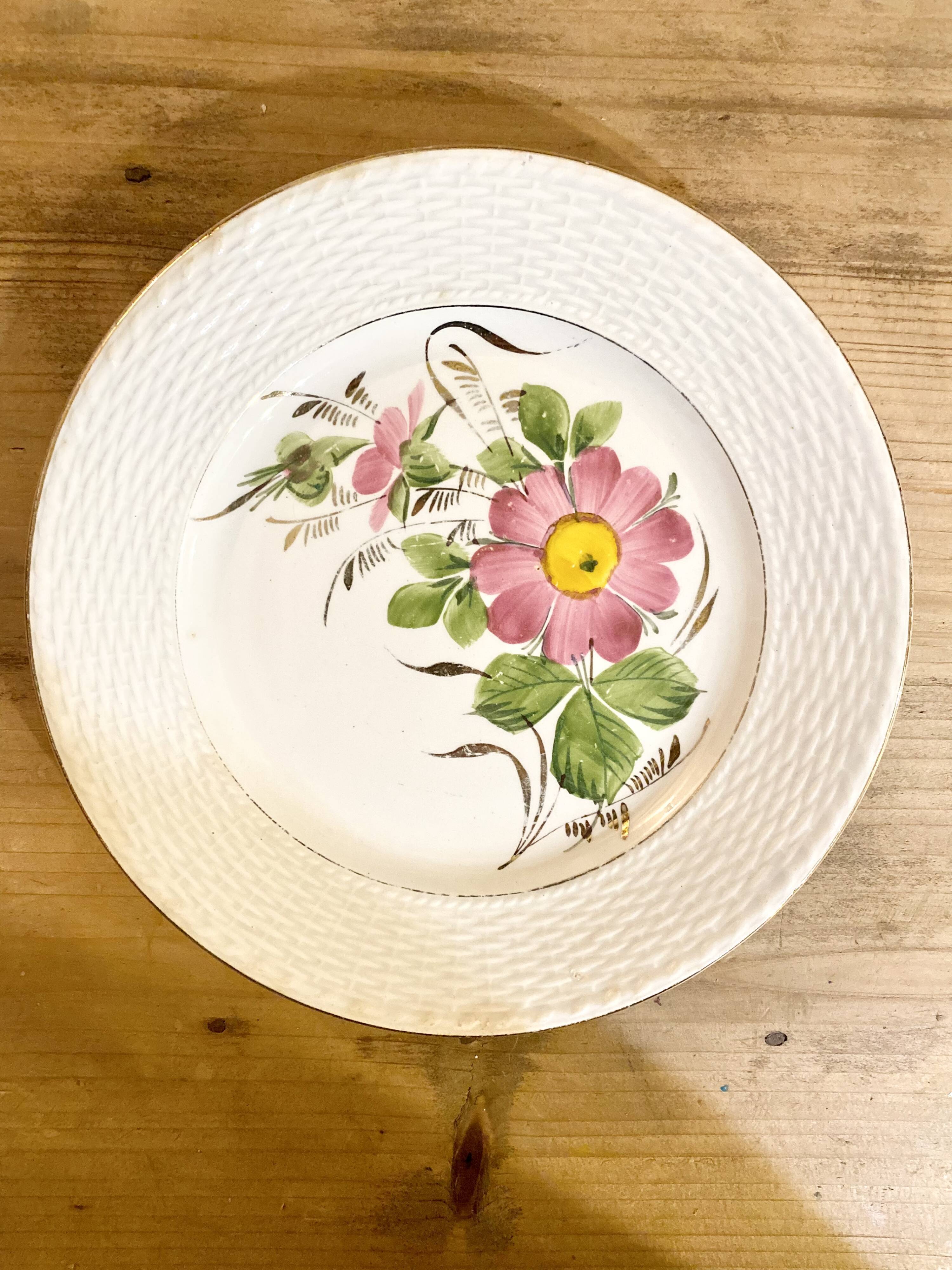 Saint Amand dessert plates