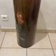 Antique wooden umbrella stand hand-painted – Floral decor
