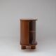 Architectural Teak Cabinet with Sculptural Legs 1970s