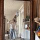 Large Louis Philippe mirror