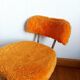 Pelfran orange fluffy chair