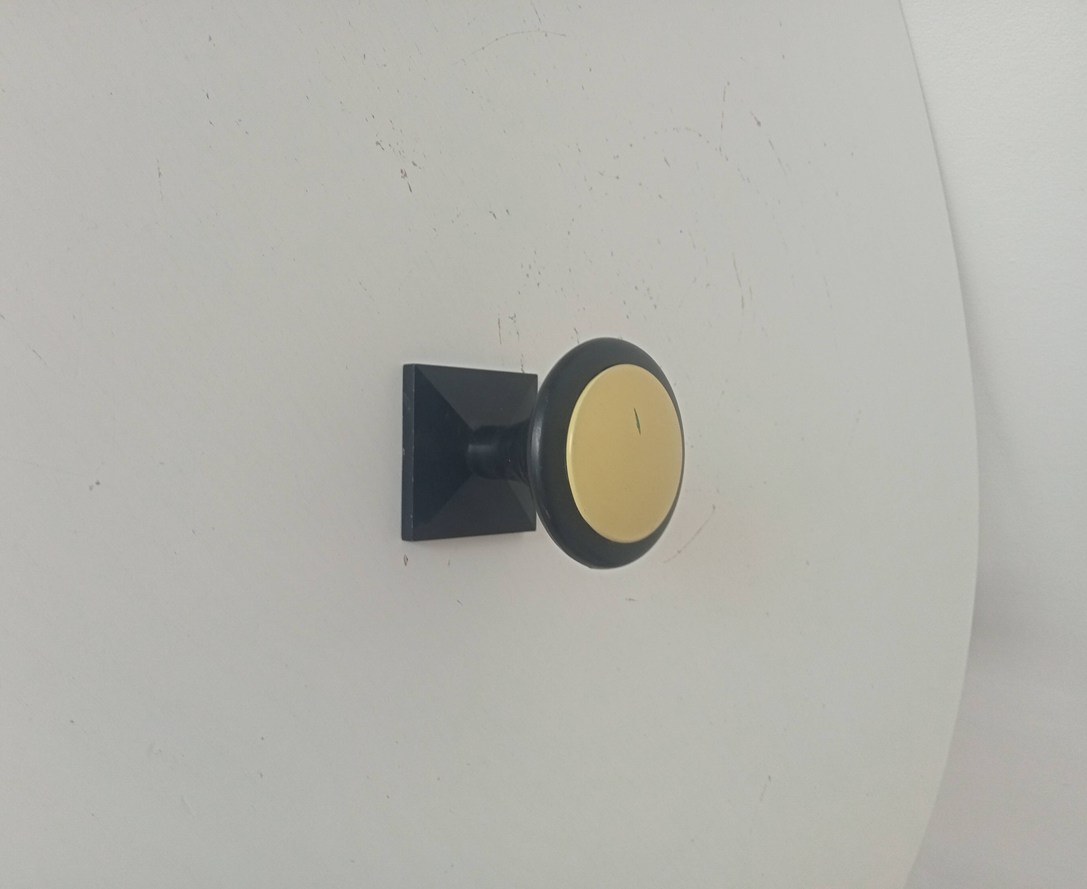 Vintage 1960s wall coat hook.