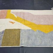 Tapis beni mrirt fait main traditionnelle taille 150 x 250 cm