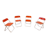 Quatre chaises Plia rouges – Anonima Castelli