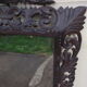 Louis XIII-style carved oak mirror - 129x88cm