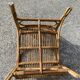 Lot de 3 fauteuils rotin Wengler