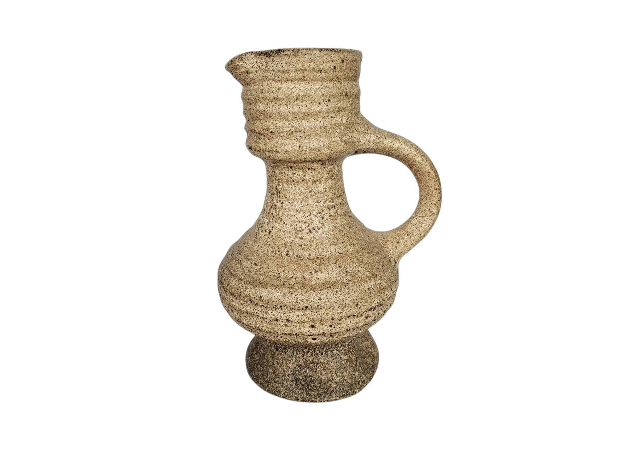 Vest Keramiek – Fat Lava – XL beak pitcher – ceramic vase – 1970s