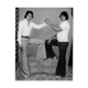 Iron arm portrait photography studio india 70s