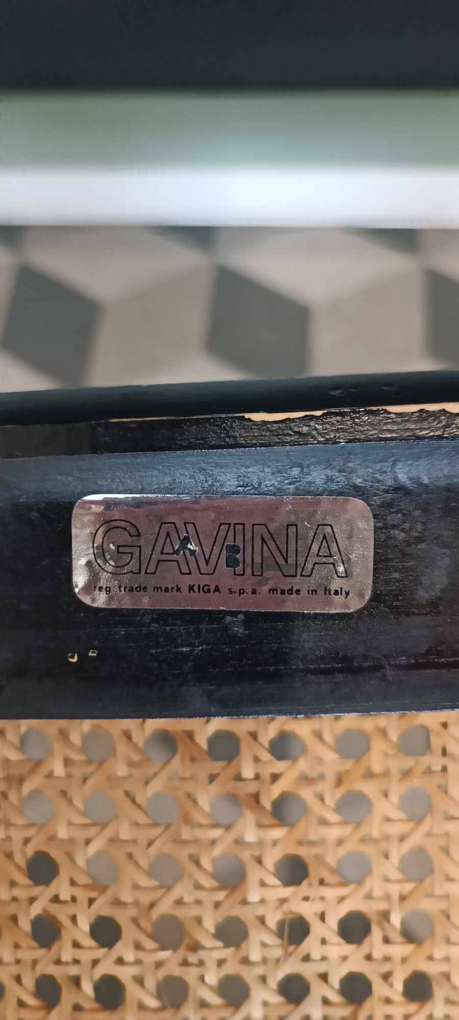 Mid-Century Modern Italian Marcel Breuer B32 Cesca Chair, 70s set of 4