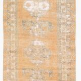 3x12 1960s antique vintage runner rug