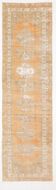 3x12 1960s antique vintage runner rug