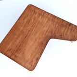 Irregular Shaped Cherrywood Veneer Coffee Table Attr. to Gio Ponti, Italy