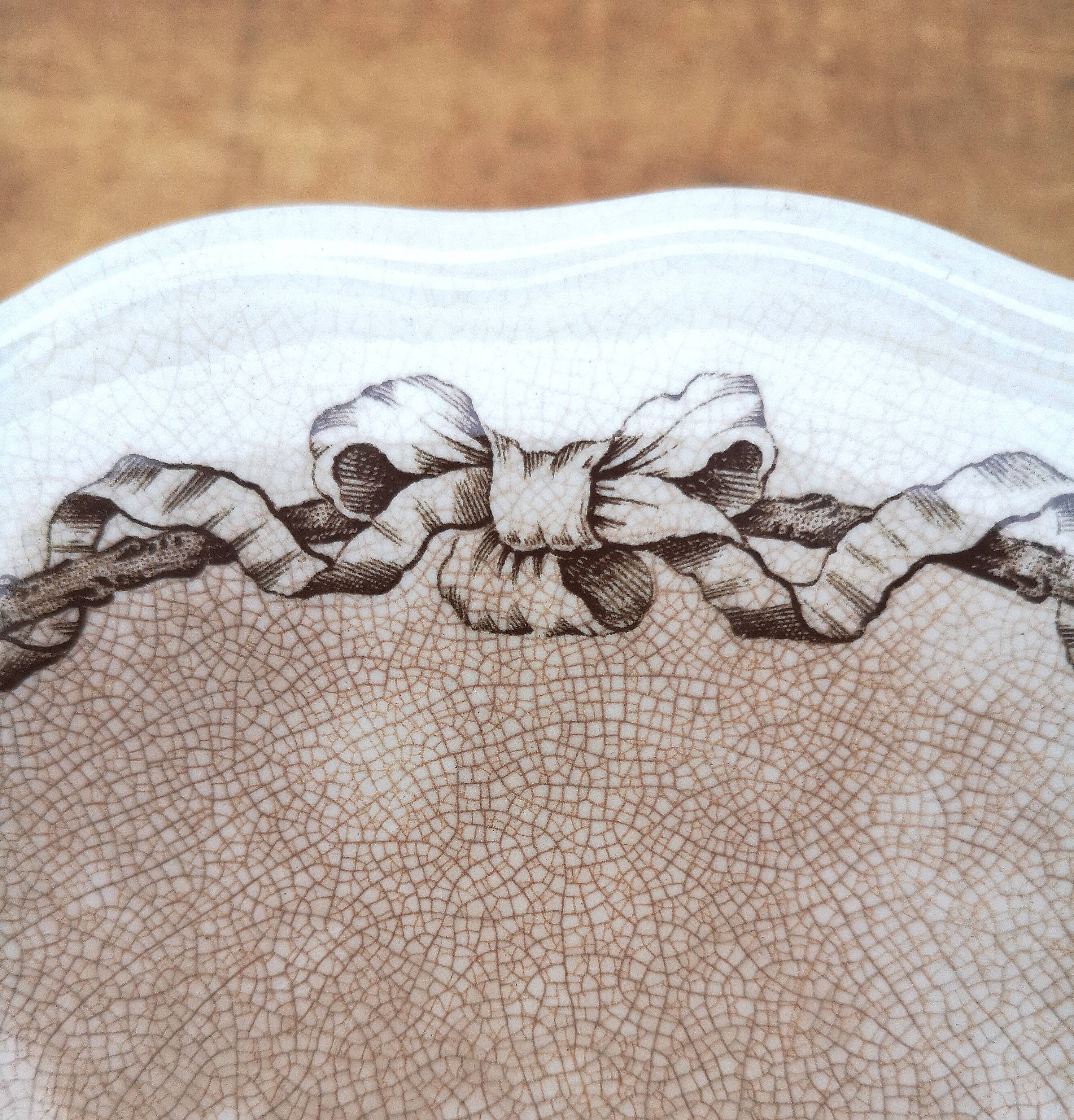 BWM & Co English compote bowl (Brown Westhead Moore)