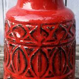 Vase W Germany bay 93 25 rouge