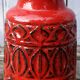 Vase W Germany bay 93 25 rouge