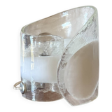 Murano blown glass sculptural table lamp, La Murrina Italy 1970s