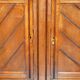 Victorian English oak rustic buffet circa 1880 with drawers.